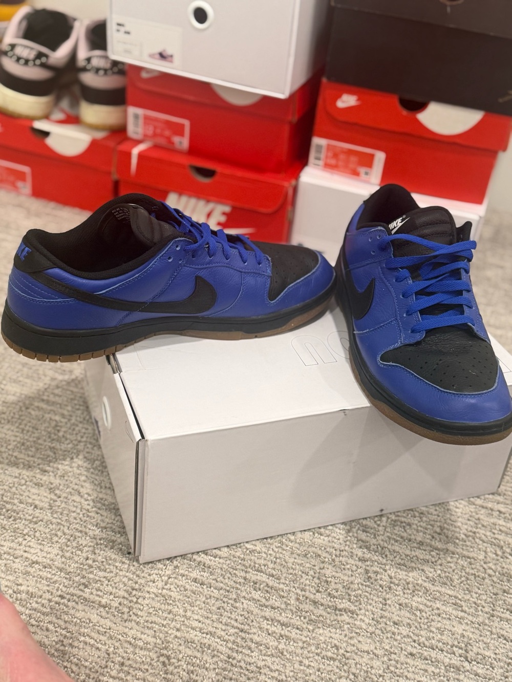 Nike By You Dunk Low “Royal” Custom Men’s Size 12.5 — w/ Box